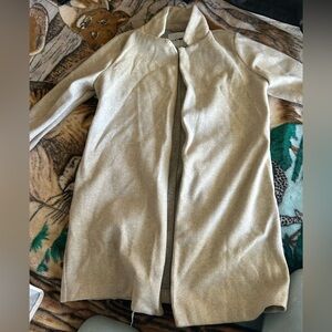 Fashion Nova Cream Trench Coat